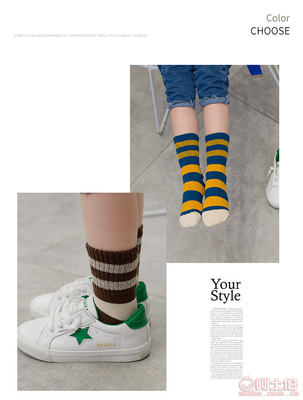 【兒童襪子純棉秋冬男童中筒女童棉襪寶寶襪中大童條紋襪子廠家批發(fā)T39】義烏市歐燁電子商務商行 - 產(chǎn)品庫