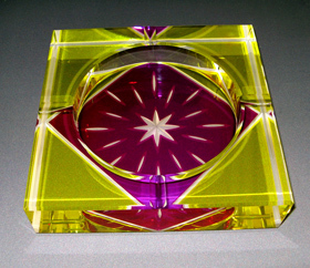 廣州夢煥工藝美術品深圳供應 彩色煙灰缸批發零售與定制